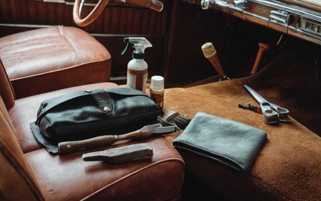 Techniques et astuces pour la rénovation du cuir auto